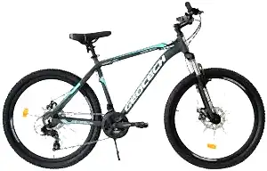 Geotech Mode 26 Econ 3 26 Jant 24 Vites Dağ Bisikleti - Gri/Turkuaz