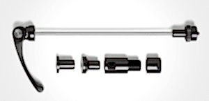 Tacx T2840 Neo/Flux Smart Trainer İçin Thru Axle Sokma Mil Adaptörü 135x10mm