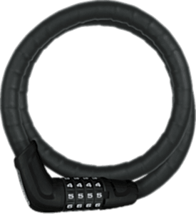 Abus Tresorflex 6615C/85/15 Bracket SCMU Şifreli Bisiklet Kilidi - Siyah