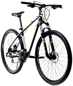 Geotech Mode 2 29 Jant 24 Vites Dağ Bisikleti - Siyah - Yeşil - Gri