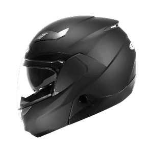 Zeus ZS 3100A Bluetooth Özellikli Motosiklet Kaskı - Mat Siyah