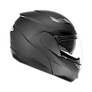 Zeus ZS 3100A Bluetooth Özellikli Motosiklet Kaskı - Mat Siyah