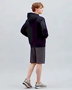 Skechers New Basics Hoodie Erkek Sweatshirt - Siyah