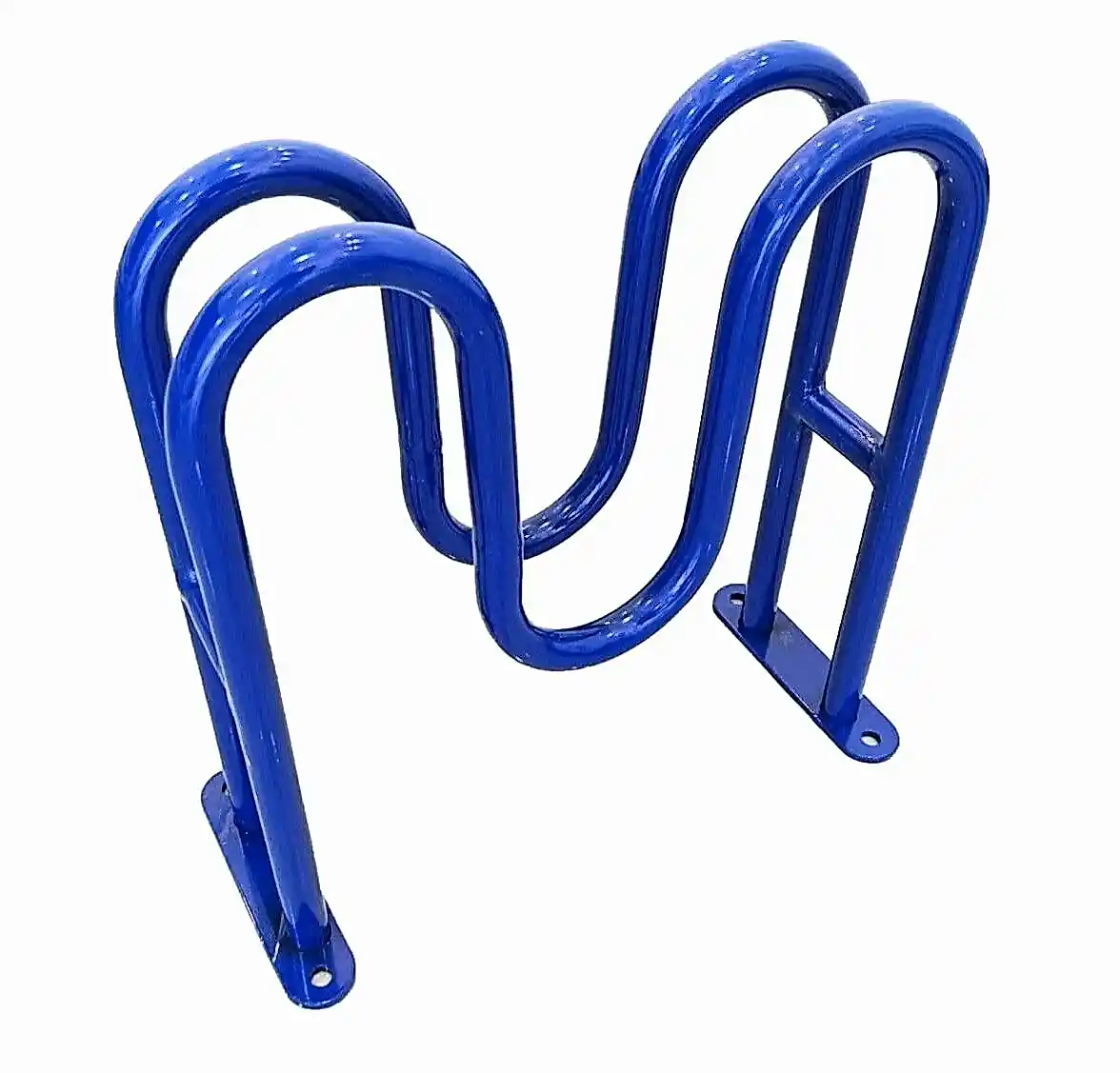 Bisico Bisiklet Park Yeri Demiri M Tipi Tekli Mavi