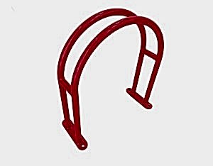 Bisico Bisiklet Park Yeri Demiri U Tipi Tekli Kırmızı