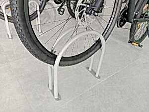 Bisico Bisiklet Park Yeri Demiri U Tipi Üçlü Mavi