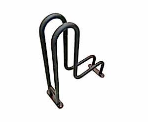 Bisico Bisiklet Park Yeri Demiri L Tipi Tekli Mat Siyah