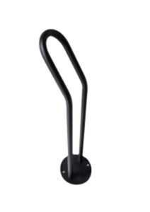 Bisico Bisiklet Park Yeri Demiri I Tipi Tekli Mat Siyah