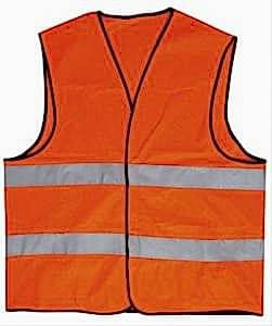 Delta Reflektörlü Fosforlu Yelek - Sarı L