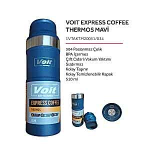 Voit Express Coffee Termos 510 ML - Mavi