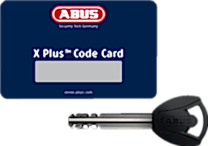 Abus WCH90 XPlus + Steel Chain ACH 9KS/110 Anahtarlı Kilit