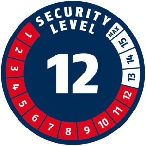 Abus Steel-O-Chain 9809K/140 Anahtarlı Kilit Siyah