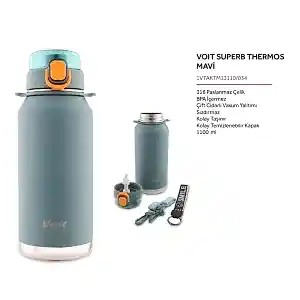 Voit SuperB Termos 1100 ML - Mavi