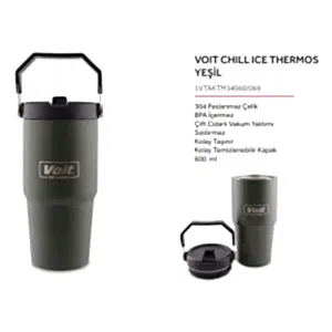 Voit Chill Ice Termos 600 ML - Yeşil