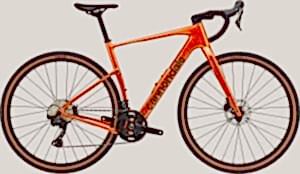 Cannondale Topstone Carbon 3 GRX 2x Gravel Yol Bisikleti - Orange Slice