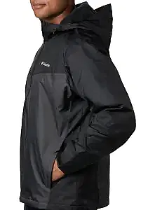 Columbia Glennaker Sherpa Lined Erkek Yağmurluk - Siyah