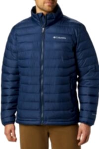 Columbia Powder Lite Jacket Erkek Mont  - Lacivert