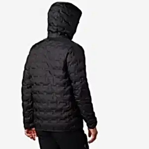 Columbia Delta Ridge Down Hooded Erkek Siyah Mont