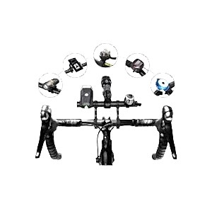 Forte GT XBYC 798 Bisiklet Gidon Uzatma Aparatı Alüminyum Siyah