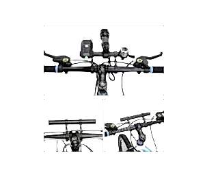 Forte GT XBYC 798 Bisiklet Gidon Uzatma Aparatı Alüminyum Siyah