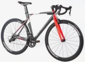 Geotech Air Speed 3 Yol Yarış Bisikleti - Gri Kırmızı