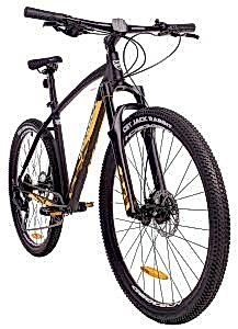 Geotech Mode Elite 27,5 Jant 9 Vites HD Dağ Bisikleti - Mat Siyah Sarı 2025