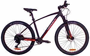 Geotech Mode Elite 27,5 Jant 9 Vites HD Dağ Bisikleti - Mat Siyah Kırmızı 2025