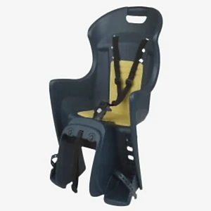 Dieffe Bikey Cool Bisiklet Çocuk Koltuğu Denim Blue Yellow