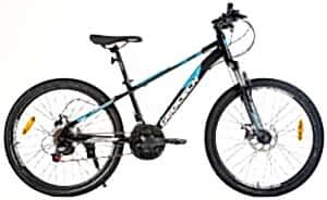 Geotech Hacker 24 Çocuk Dağ Bisikleti - Siyah - Mavi 2025