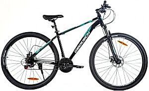 Geotech Hacker 29 Dağ Bisikleti - Siyah Turkuaz 2025