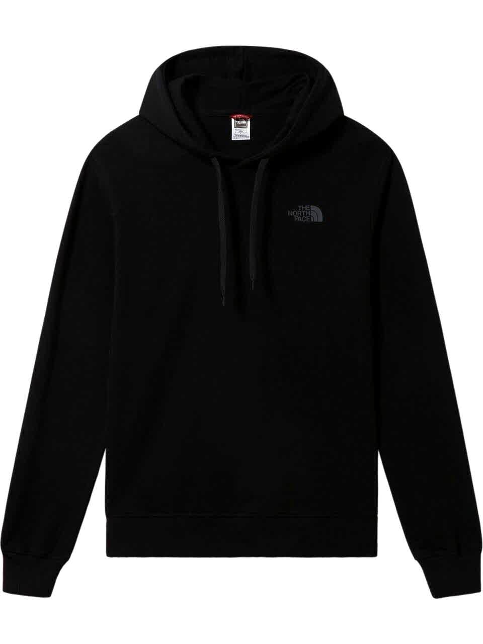 The North Face Erkek Light Drew Peak Kapüşonlu Sweatshirt Siyah