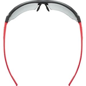 Uvex Sportstyle 802 V Bisiklet Gözlüğü - Siyah Kırmızı Beyaz