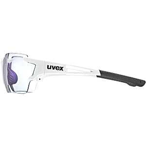 Uvex Sportstyle 803 Race V Bisiklet Gözlüğü - Beyaz / Mavi