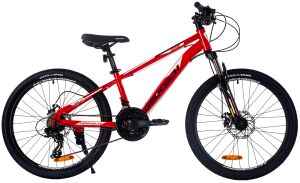 Geotech Hacker 24 Çocuk Dağ Bisikleti - Kırmızı 2025