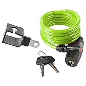 8 C Anahtarlı Spiral Kilit 8x1500 mm - Yeşil