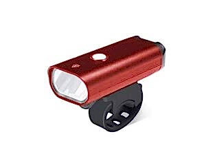 X-Bicycle 6125 Usb Şarjlı Ön Işık 400 Lümen Kırmızı