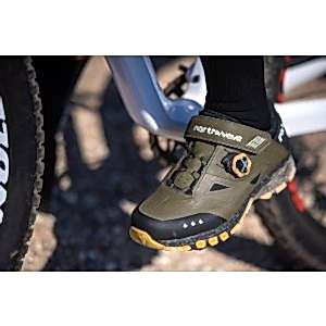 Northwave Spider Plus 3 Dağ Bisikleti Ayakkabısı - Yeşil