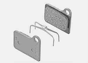 OEM Disk Fren Balatası Shimano XT Eski Tip 4 Piston Yaysız