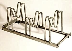 Bisico M Tipi Bisiklet Park Yeri 3lü Set Galvanizli