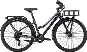 Cannondale Treadwell EQ DLX Remixte 27.5 Jant Şehir Tur Bisikleti - Black Magic