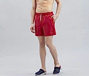 Skechers Swimwear M 5 Inch Erkek Deniz Şortu - Kırmızı