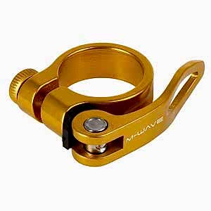 M-Wave QR Sele Kelepçesi Sarı 34.9 mm