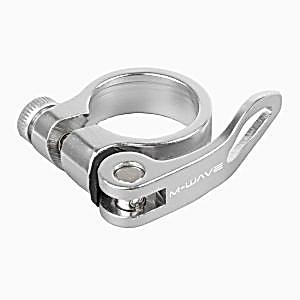 M-Wave QR Sele Kelepçesi Gümüş 31.8 mm