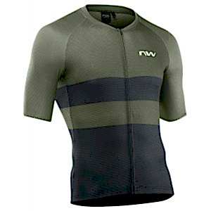 Northwave Blade Air Jersey Kısa Kollu Bisiklet Forması - Yeşil/Siyah
