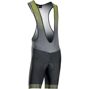 Northwave Origin Bibshort Askılı Kısa Tayt - Siyah/Sarı