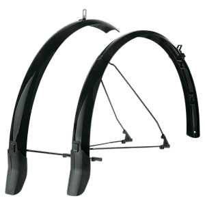 SKS Bluemels Cable Line 55 mm 28 Jant Bisiklet Ön/Arka Çamurluk Seti Siyah