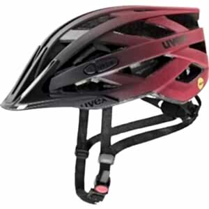 Uvex i-vo CC MIPS Yetişkin Bisiklet Kaskı - Black Red Matt