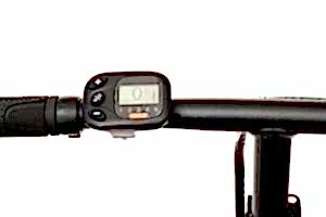 Geotech Fold-Up E20 Elektrikli Katlanır Bisiklet - Siyah/Kırmızı