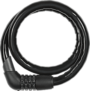 Abus Steel-O-Flex Tresor 1360/85 Şifreli Bisiklet Kiliti - Siyah