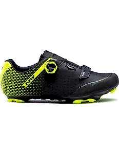 Northwave Origin Plus 2 Dağ Bisikleti Ayakkabısı - Siyah/Sarı